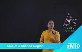 Area of a shaded region ...
