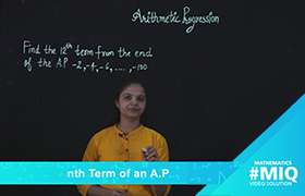 nth term of an A.P. 