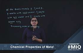 Chemical properties metals 