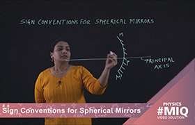 Sign conventions for spherical mirrors ...