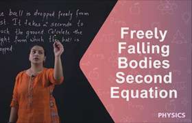 Freely falling bodies- Second equation ...