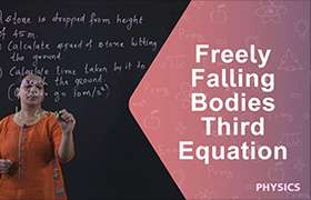 Freely falling bodies- Third equation ...