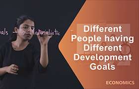 different people having different development goals ...