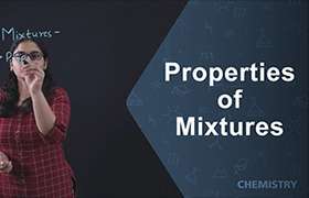 Properties of mixtures 