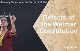 Defects of the Weimar Constitution 