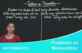 Problems on Mensuration 