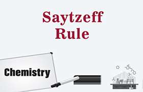 Saytzeff rule 