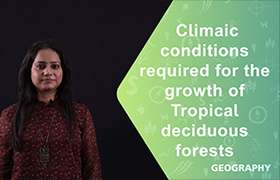  Climaic conditions required for the growth of tropical ...