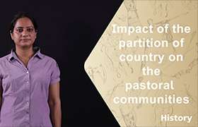Impact of the partition of country on the pastoral comm ...