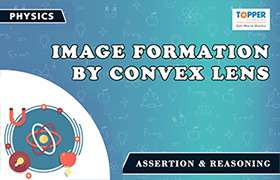 Image formation by convex lens 