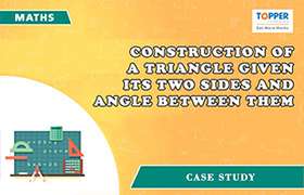 Construction of a triangle given its two sides and angl ...