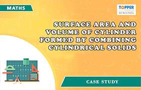 Surface Area and Volume of cylinder formed by combining ...