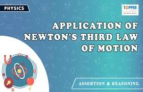 Application of  Newton's Third Law Of Motion 