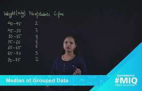 Median of Grouped Data 