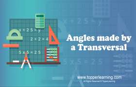 Angles made by a Transversal 