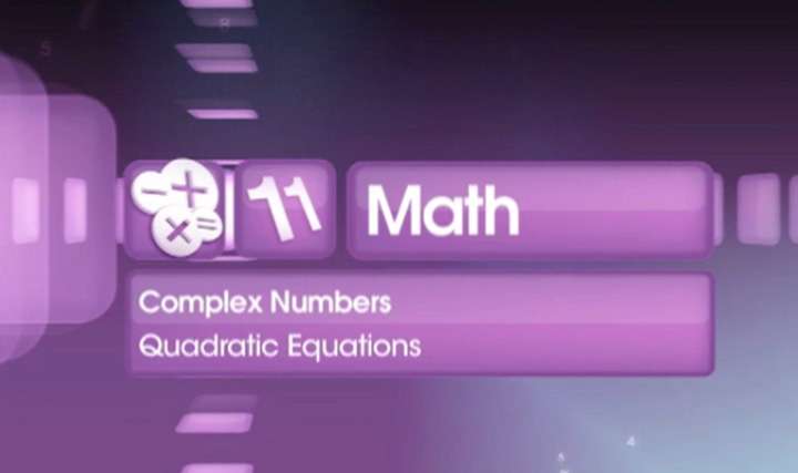 Quadratic Equations - 
