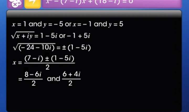 Quadratic Equations - 