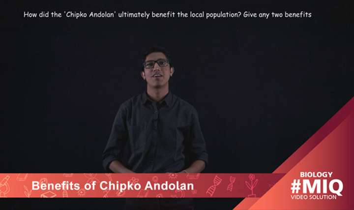 Benefits of Chipko Andolan - 