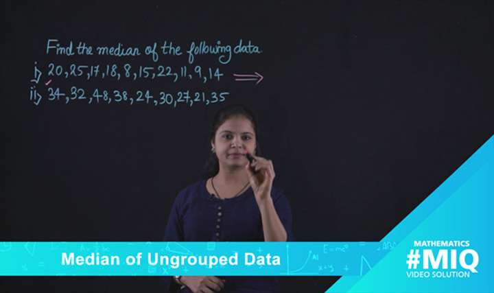Median of Ungrouped Data - 