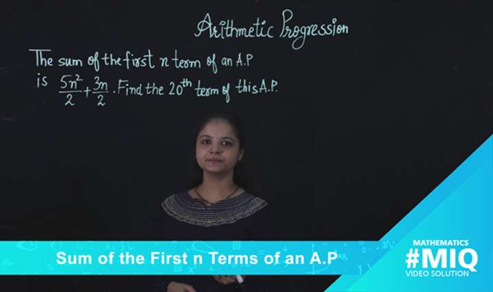 Sum of an n Terms of an A.P. - 
