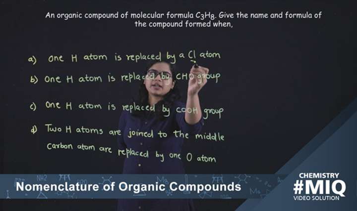 Nomenclature of organic compounds - 
