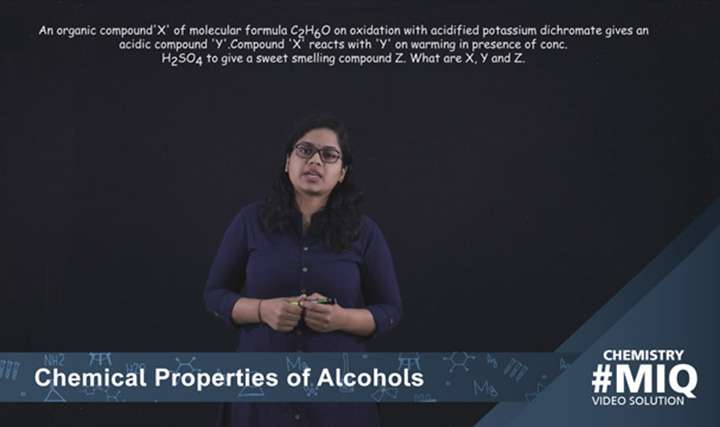 Chemical Properties of alcohols - 
