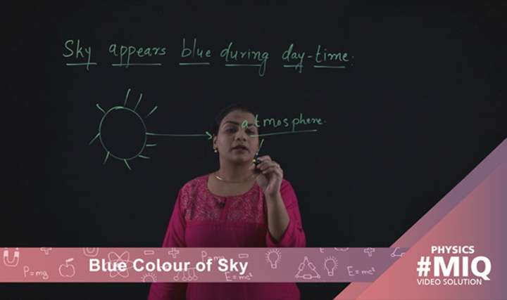 Blue colour of sky - 