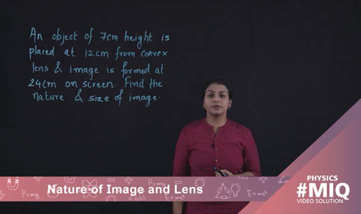 Nature of image and lens - 