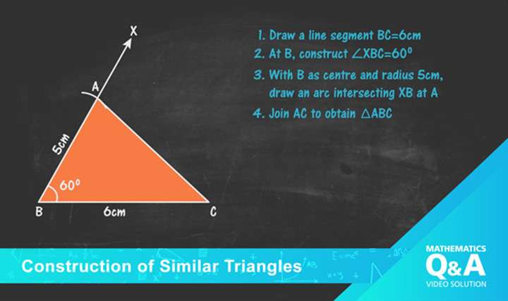 Construction of Similar Triangles - 