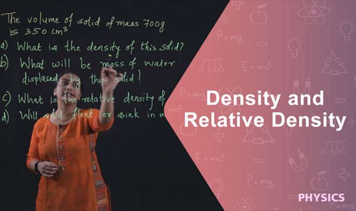 Density and relative density - 