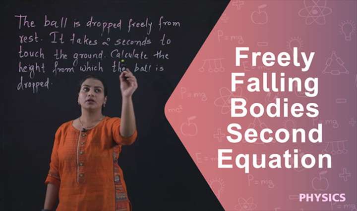 Freely falling bodies- Second equation - 