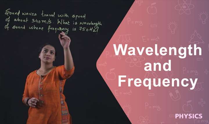Wavelength and frequency - 