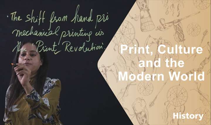 Print Revolution and transformation of the lives of people - 