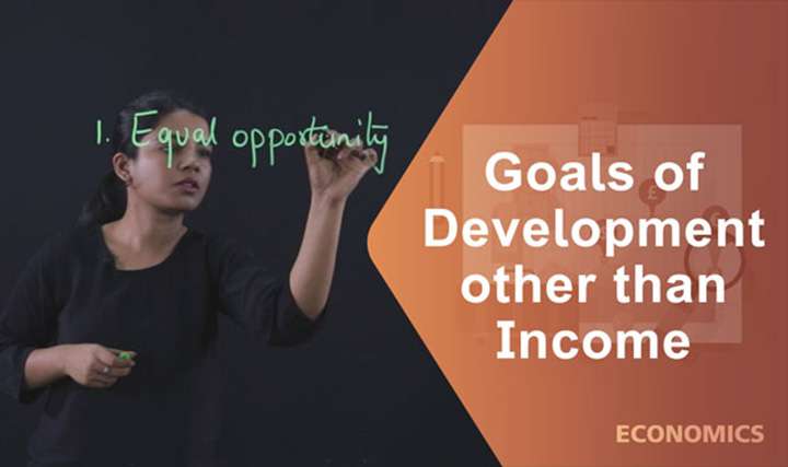 goals of development other than income - 