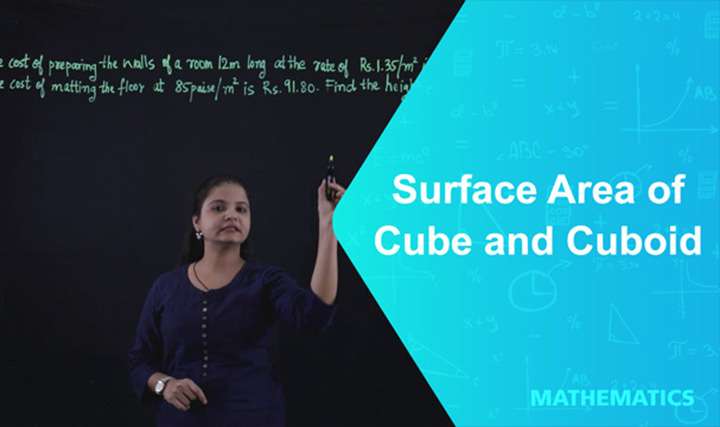 Surface Area of Cube and Cuboid  - 