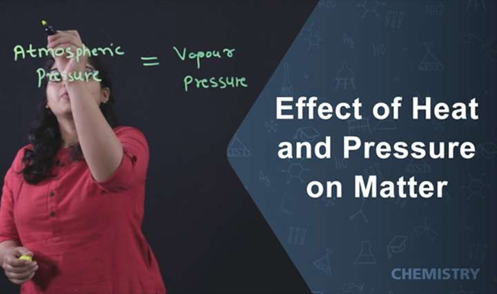 Effect of heat and pressure on matter 1 - 