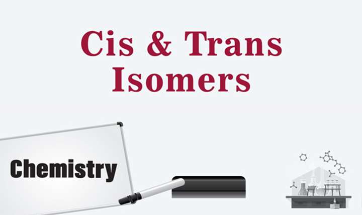 Cis and trans isomers of alkene - 