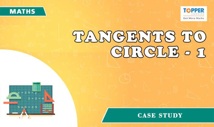 Tangents to circle - 1 - 