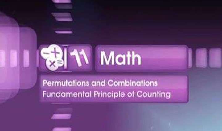 Fundamental Principle of Counting - 