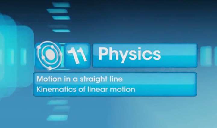 Motion in a Straight Line - Kinematics of Linear Motion - 2