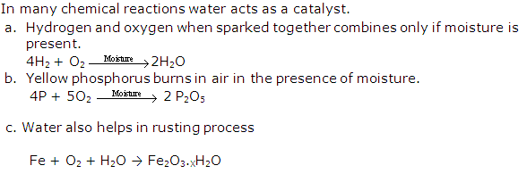 Frank Solutions Icse Class 9 Chemistry Chapter - Water