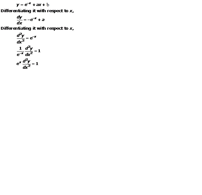 Rd-sharma Solutions Cbse Class 12-science Mathematics Chapter - Differential Equations