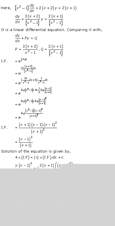 Rd-sharma Solutions Cbse Class 12-science Mathematics Chapter - Differential Equations