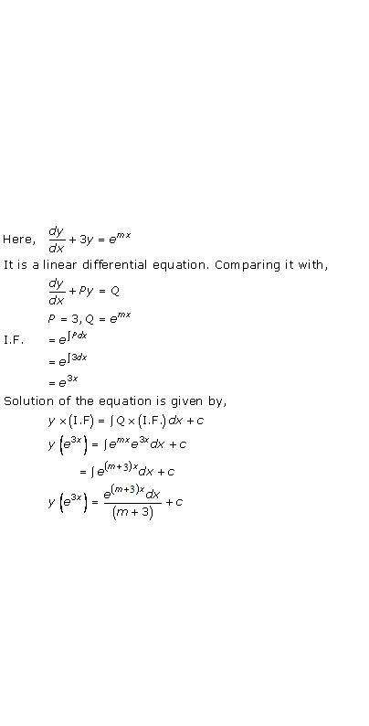 Rd-sharma Solutions Cbse Class 12-science Mathematics Chapter - Differential Equations