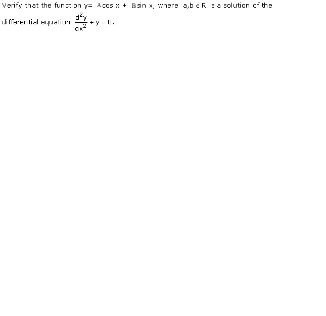 Rd-sharma Solutions Cbse Class 12-science Mathematics Chapter - Differential Equations