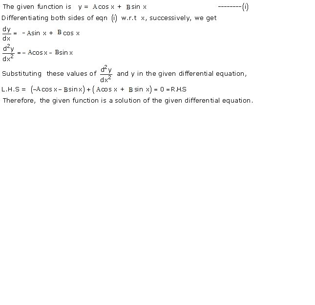 Rd-sharma Solutions Cbse Class 12-science Mathematics Chapter - Differential Equations