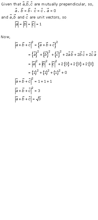 Rd-sharma Solutions Cbse Class 12-science Mathematics Chapter - Scalar Or Dot Product
