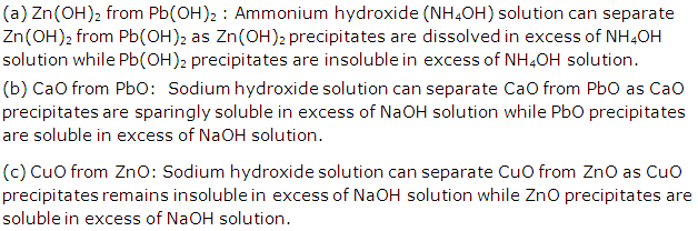 Frank Solutions Icse Class 10 Chemistry Chapter - Analytical Chemistry