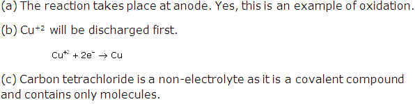 Frank Solutions Icse Class 10 Chemistry Chapter - Electrolysis