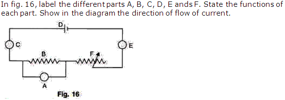 Frank Solutions Icse Class 9 Physics Chapter - Electricity And Magnetism Current Electricity
